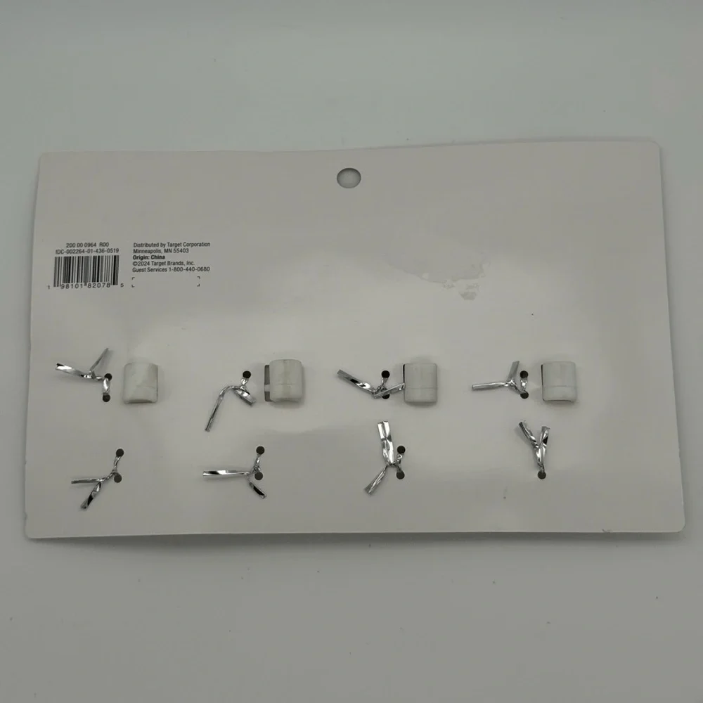 Room Essentials Fun Silicone Straw Toppers - Red, Green, Yellow - Picture 2 of 2